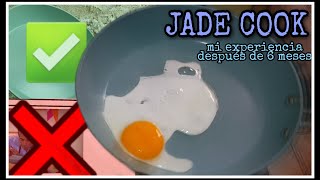 Sartenes JadeChef mi experiencia después de 6 meses ¿funcionan realmente o se pegan [upl. by Gilbye]