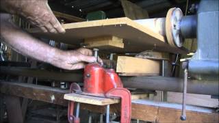 Convert your lathe into a thickness sander [upl. by Salzhauer343]