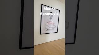 Marina Abramovic is hereStedelijk Museum Amsterdam shorts [upl. by Aniale714]