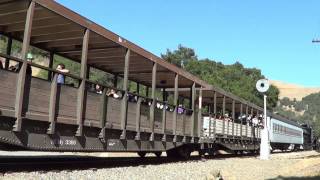 SP 2472 amp 1487 at the Niles Canyon Railway 9515 [upl. by Aihppa]