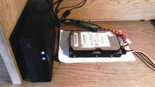 How to create a copy jobs backup to an USB drive external 2TB Iomega EZ Media and Backup [upl. by Evod590]