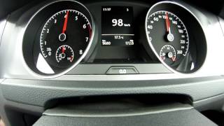 2013 Volkswagen Golf 7 12 TFSi acceleration [upl. by Glialentn383]