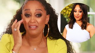 TIA MOWRY CLARIFIES COMMENTS ABOUT NOT BEING CLOSE TO TAMERA [upl. by Elbam]