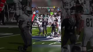 High school football big hits football highschoolfootball [upl. by Nevsa]