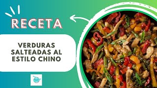 Receta fácil de Verduras Salteadas al Estilo Chino [upl. by Ytok]