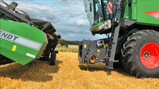 FENDT Mähdrescher 5275 C  Landwirtschaft heute  Getreideernte  Combine harvester [upl. by Elonore]