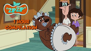 Zip Zip  Compilation 5 episodes HD Official Cartoon for kids [upl. by Zapot]