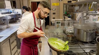 Italian Chef shares Broccoli Pasta Recipe  Food in Florence [upl. by Drofyar]