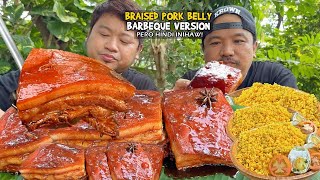 BRAISED PORK BELLY na quotBARBEQUE VERSION PERO HINDI INIHAWquot with JAVA RICE [upl. by Radke461]