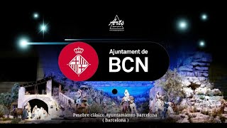 Arts Agustí García OBRA PRINEUS 2017 2018 Pesebre Ayuntamiento Barcelona Museo Frédéric Mares [upl. by Atsillac424]