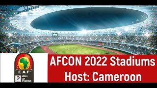 Cameroon Stadiums for 2022 African Nations Cup [upl. by Akinar431]