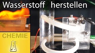 Wasserstoff mit einem Elektrolyseur herstellen [upl. by Adnoryt966]