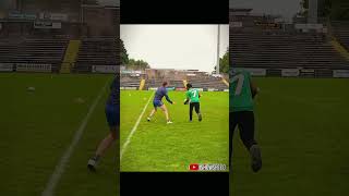 IShowSpeed destroys Pro Gaelic Football Player😂 ishowspeed [upl. by Eirrok1]