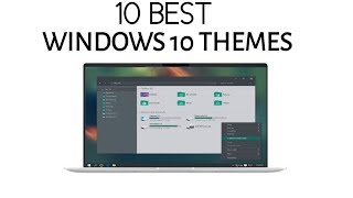 Best Windows 10 Themes With Download Links 2022 [upl. by Maurili434]