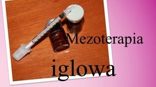 Mezoterapia igłowa [upl. by Jaye]