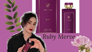 RUBY  Merveperfumes PARA LOS AMANTES DE LA VAINILLA [upl. by Ultann]