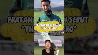 PRATAMA ARHAN DI SEBUT THROW IN HERO OLEH SUPORTER TOKYO VERDY [upl. by Warrin]