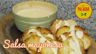 Mayonesa de ajo casera super fácil [upl. by Culbert]