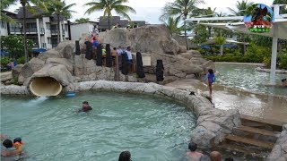 SWIMMING POOLS OF THE RADISSON BLU RESORT FIJI DENARAU ISLAND [upl. by Iruahs]