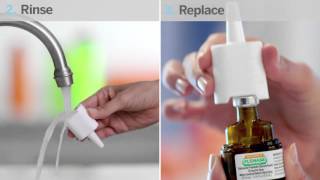 How to Clean Childrens Flonase Nasal Spray [upl. by Ecyla]