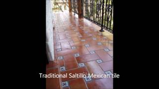 Saltillo Mexican Tile and Terra Cotta Pavers and MORE at Rustico Tile and Stone [upl. by Harolda]