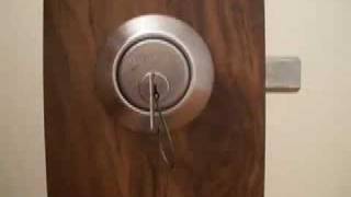 Medeco Plastic Key Deadbolt [upl. by Sheldon460]