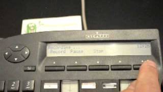 Alcatel 4035 personalise voicemail pcx office [upl. by Coleman]