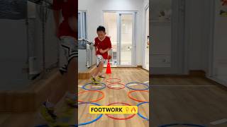 FOOTWORK 🦶SPEED ⚡️ GET FASTER 🔥 AGILITY 💫 NEXT LEVEL speedandagility footwork exerciseathome [upl. by Nellir]