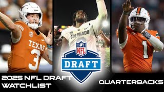 2025 NFL Drafts TOP Quarterback Prospects Highlights [upl. by Yrelav]