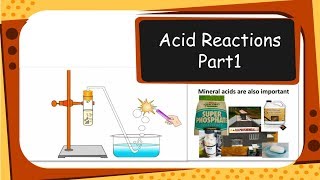 Chemistry  Reactions with metals  Acids bases and salts  Part 1 English [upl. by Khosrow]