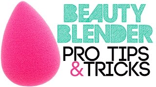 Beauty Blender Pro Tips amp Tricks [upl. by Mayram254]