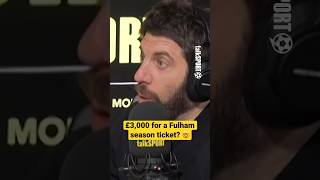 Andy Goldstein SLAMS Fulham’s season ticket prices 😡 [upl. by Ahsimat]