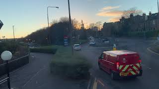 Lothian Buses Route 24 Royal Infirmary H  West Granton [upl. by Atlas]