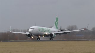 Transavia presenteert nieuwe look op Schiphol [upl. by Amandi723]