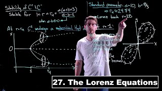 The Lorenz Equations  Dynamical Systems  Lecture 27 [upl. by Ginzburg]