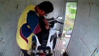 BMW F800GT 엔진오일 오일필터 에어필터 교환하기Replace engine oil oil filter and air filter [upl. by Atile]