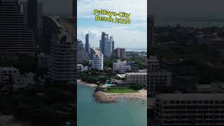 Pattaya City Beach Drone pattayacity [upl. by Rednazxela]