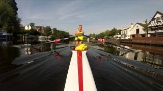 Incredible Catch while Sculling [upl. by Pelpel35]