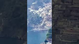 Positano🇮🇹Charmoso vilarejo visto do alto italy travel amalficoast europe [upl. by Gilroy]