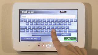 DSC PowerSeries TouchScreen Keypad PTK5507 Overview [upl. by Eshman478]