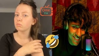 Crazy people on OMETV 😜  Omegle funny moments [upl. by Eittel]