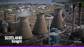 Scotland Tonight analysis The impact of Grangemouth refinery closure news environment climate [upl. by Dennison]