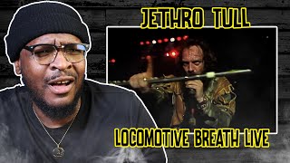 Flute Master Jethro Tull  Locomotive Breath Live REACTIONREVIEW [upl. by Bevon]