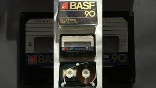 BASF ferrochrom  1977 SM cassette аудіокасета ІІІ типу [upl. by Ayeki421]