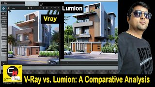 Lumion vs Vray Exterior Rendering  Career Hacks  Atul Rankawat [upl. by Atirma]