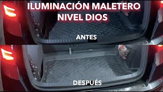 Luz LED 🚨 maletero en 1 minuto [upl. by Dorena]