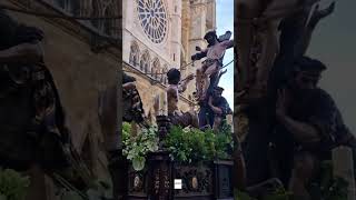 Semana Santa de León La Exaltación en la Catedral shorts [upl. by Eiramalegna]