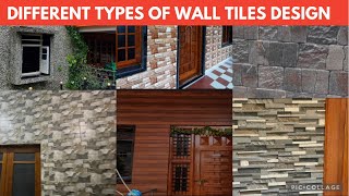 Exterior wall tiles design Wall tiles  latest design [upl. by Enawyd]