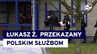 Ekstradycja Łukasza Ż Został przekazany polskim służbom TVN24 [upl. by Liagibba632]