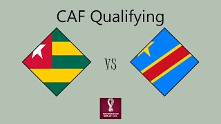 Togo vs DR Congo  African Qualifying Round 2 Group H [upl. by Leopoldeen]